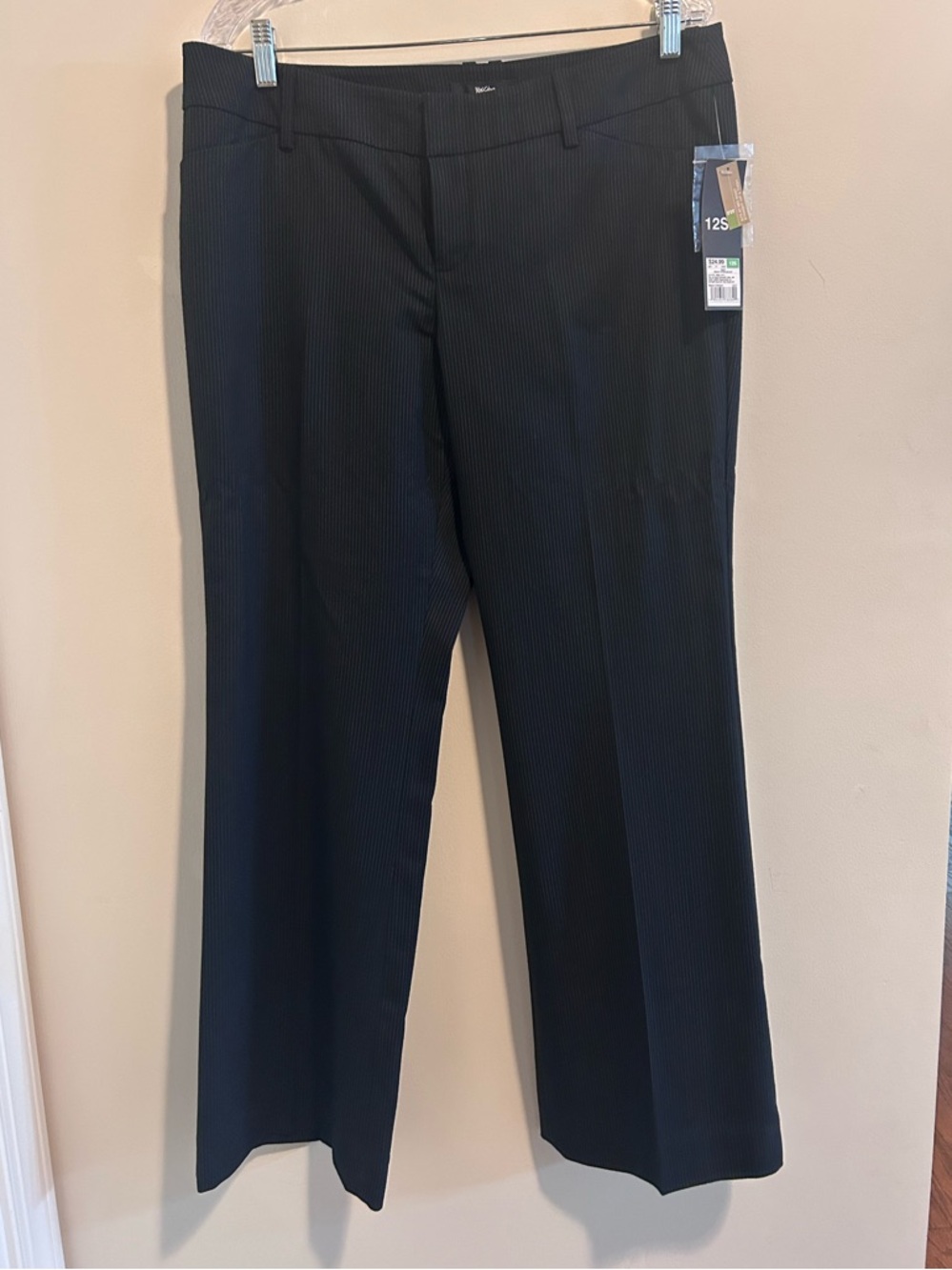 Mossimo Supply Co.‎ Black with White Pinstripe Pants